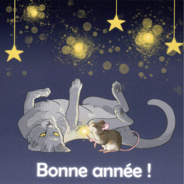 Carte de vœux "Bonne année"